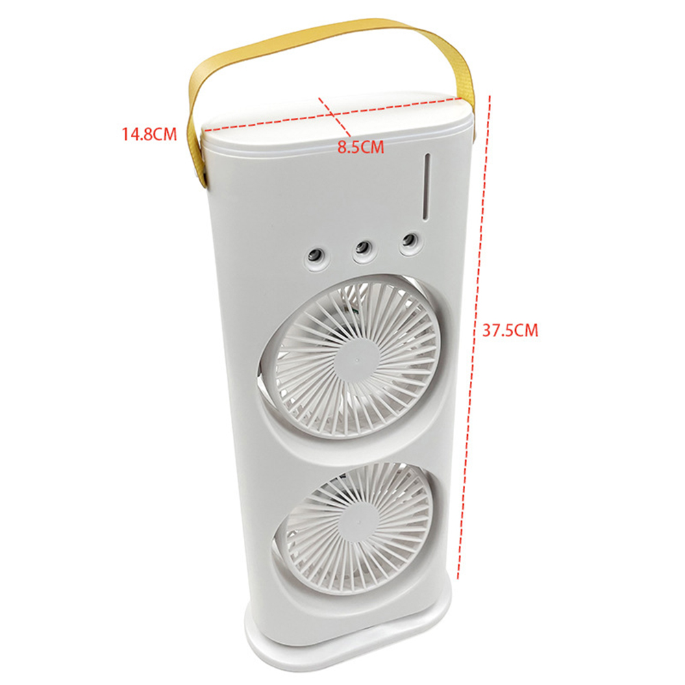 Powerful Dual Mist Spray Fan