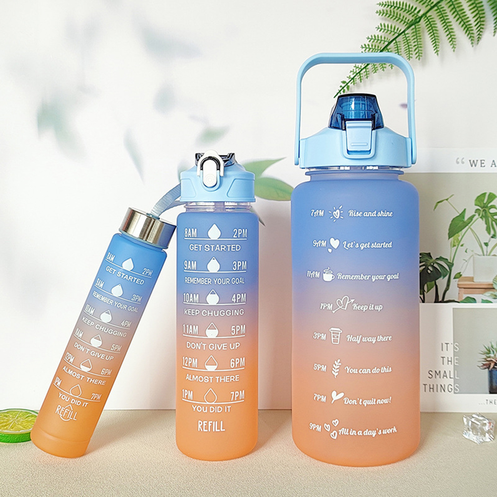 Water Bottle With Time Marker