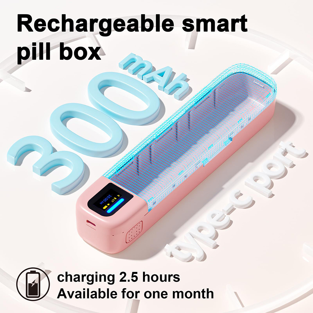 Bluetooth Smart Pill Organizer