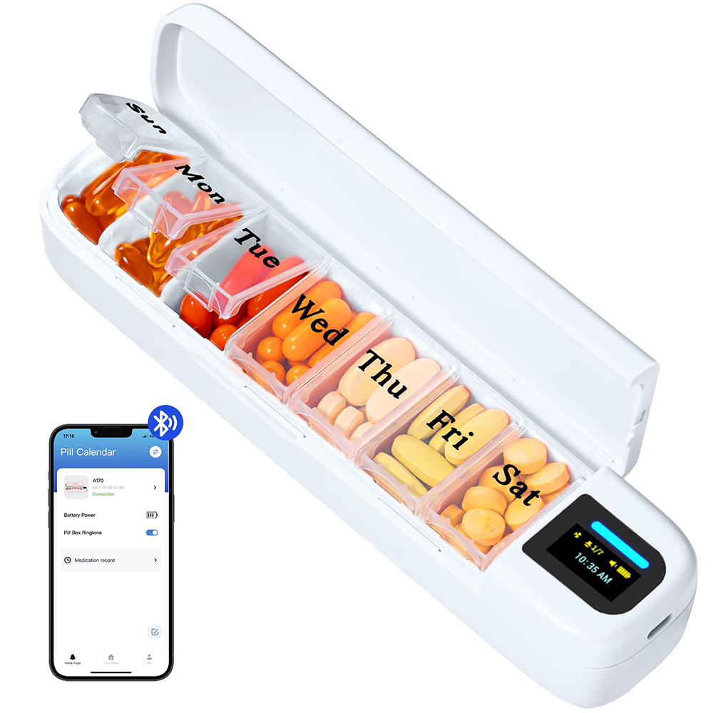 Bluetooth Smart Pill Organizer