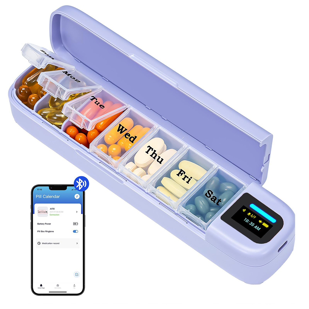 Bluetooth Smart Pill Organizer