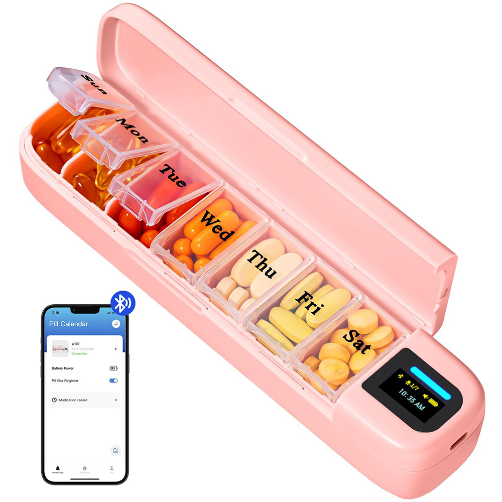 Bluetooth Smart Pill Organizer