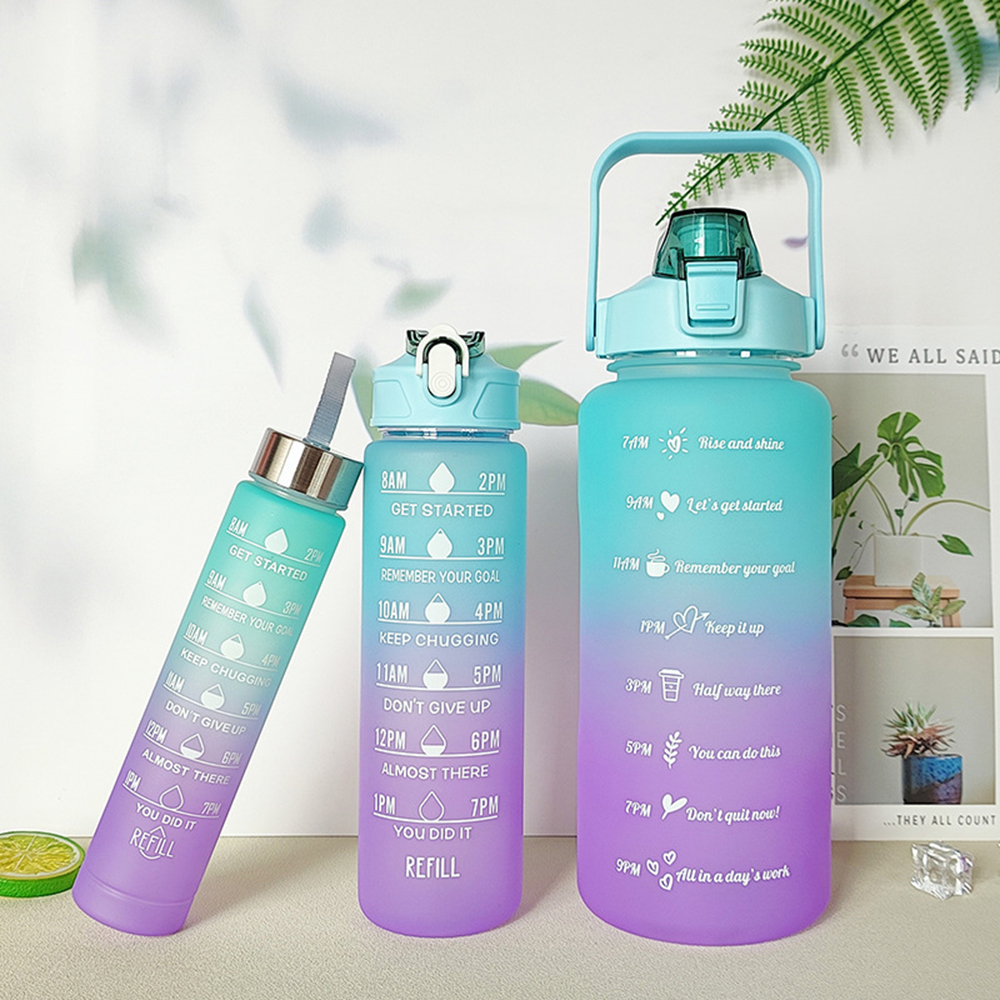 Water Bottle With Time Marker