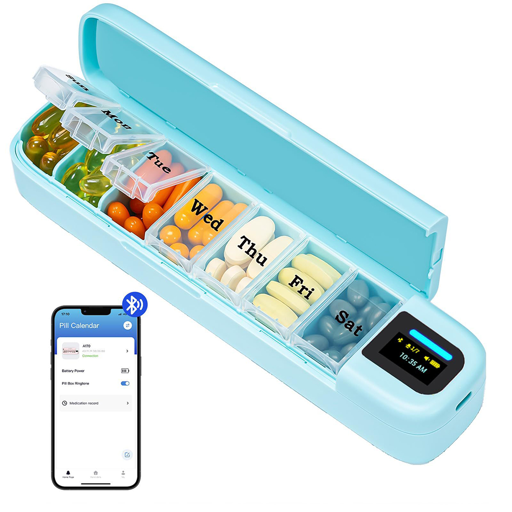 Bluetooth Smart Pill Organizer